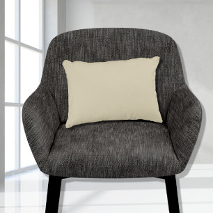 Basis Licht Beige Zand Effen Kleur 11x16 Accent Kussen