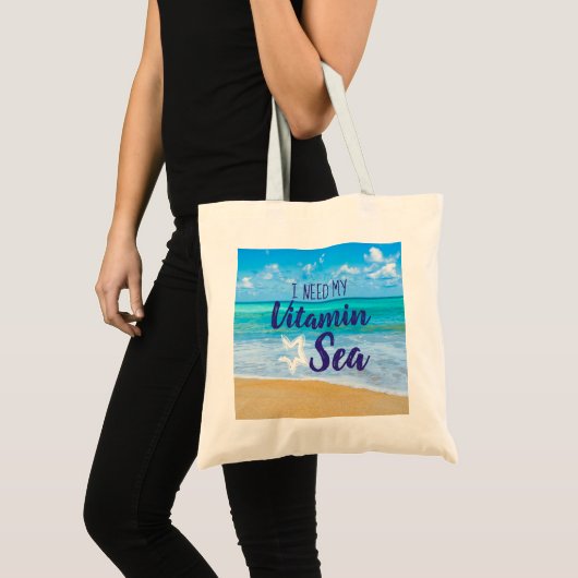 Basis Life Vitamine-Zee Tote Bag (Voorkant (product))