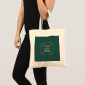 Basis Logo Aangepaste Zakelijke Boodschappentas Tote Bag (Voorkant (product))
