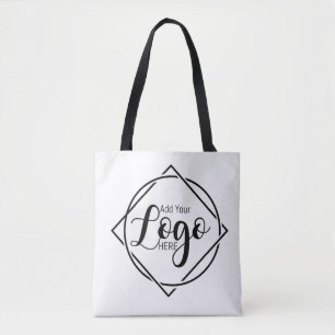 Basis Logo Aangepaste Zakelijke Boodschappentas    Tote Bag