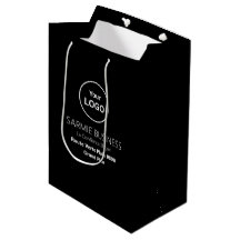Basis Logo Custom Tas, Zakelijke of Winkel Boodsch