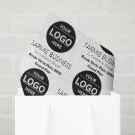 Basis Logo Custom Tas, Zakelijke of Winkel Boodsch Tissuepapier
