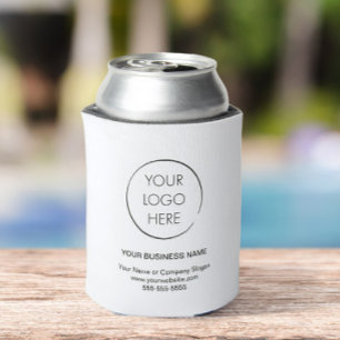 Basis Logo Merk Bedrijfs Marketing Blikjeskoeler
