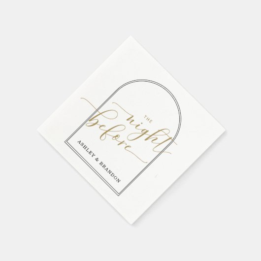 Basis Minimaal Script  De Nacht Voor Servetten (Hoek)