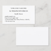 Basis, minimaal Visitekaartje (Voorkant / Achterkant)