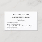 Basis, minimaal Visitekaartje (Voorkant)