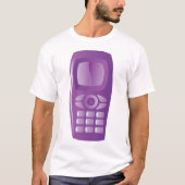 Basis mobiele telefoon Mannen T-Shirt (Voorkant)