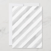 Basis- of booggeslacht onthullen uitnodiging (Achterkant)