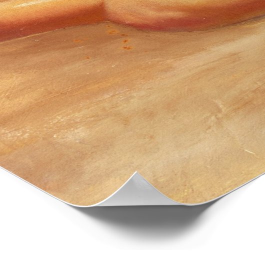 Basis op de Beach Pin Up Poster (Hoek)