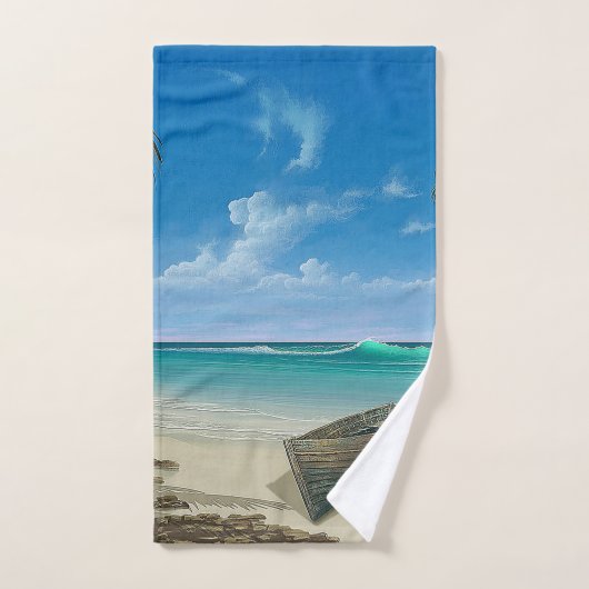 Basis Paradise Bathroom Bad Handdoek (Handdoek)