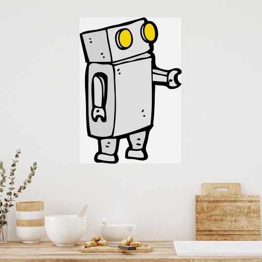 Basis-robot Poster (Keuken)