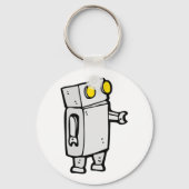 Basis-robot Sleutelhanger (Achterkant)
