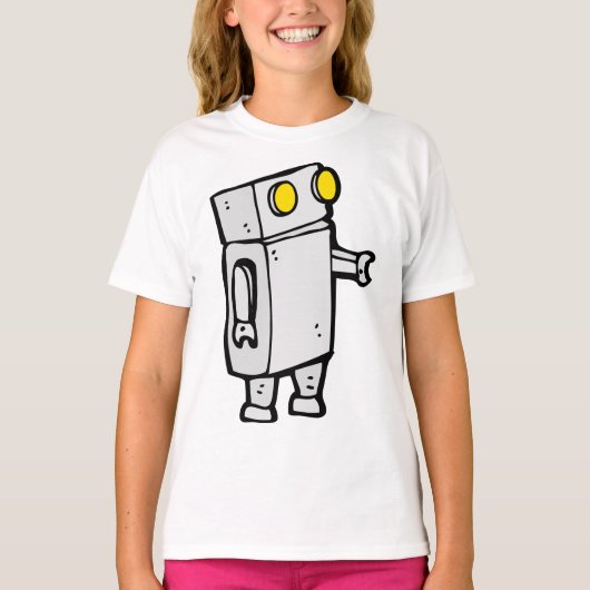 Basis-robot T-shirt (Voorkant)