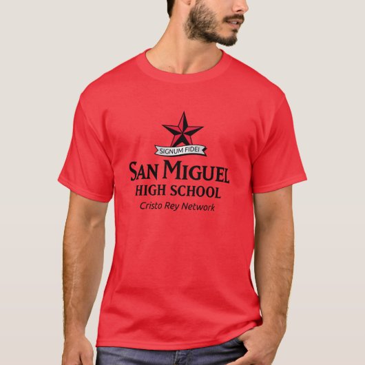Basis San Miguel-shirt T-shirt (Voorkant)