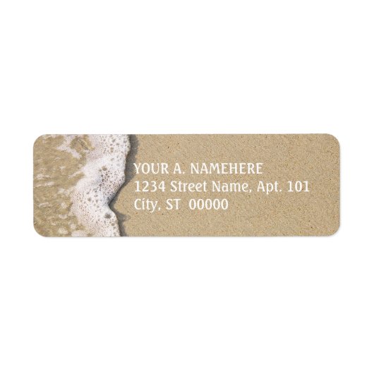 Basis Shore Return Address Labels (Voorkant)