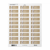 Basis Shore Return Address Labels (Full Sheet)