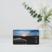 BASIS SJABLOON VISITEKAARTJE AUTOHANDEL (Staand voorkant)