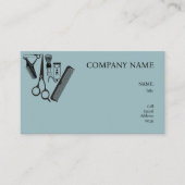 BASIS SJABLOON VISITEKAARTJE BARBER SHOP (Voorkant)