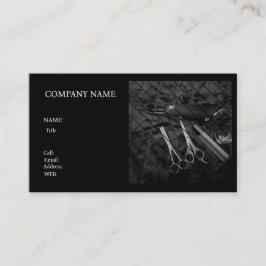 BASIS SJABLOON VISITEKAARTJE BARBER SHOP