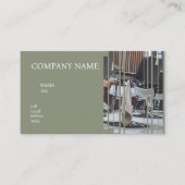 BASIS SJABLOON VISITEKAARTJE BARBER SHOP (Voorkant)