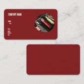 BASIS SJABLOON VISITEKAARTJE BARBER SHOP (Voorkant / Achterkant)