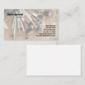 BASIS SJABLOON VISITEKAARTJE MAKEUP ARTIST (Voorkant / Achterkant)