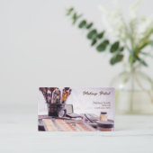 BASIS SJABLOON VISITEKAARTJE MAKEUP ARTIST (Staand voorkant)