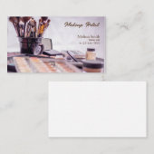 BASIS SJABLOON VISITEKAARTJE MAKEUP ARTIST (Voorkant / Achterkant)