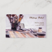 BASIS SJABLOON VISITEKAARTJE MAKEUP ARTIST (Voorkant)