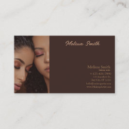 BASIS SJABLOON VISITEKAARTJE MAKEUP ARTIST