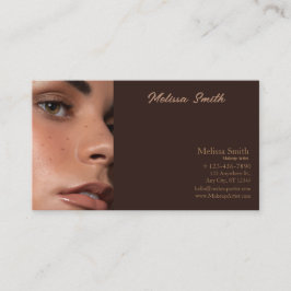 BASIS SJABLOON VISITEKAARTJE MAKEUP ARTIST