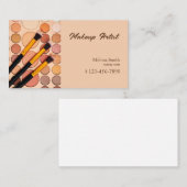 BASIS SJABLOON VISITEKAARTJE MAKEUP ARTIST (Voorkant / Achterkant)