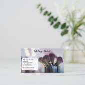 BASIS SJABLOON VISITEKAARTJE MAKEUP ARTIST (Staand voorkant)