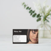 BASIS SJABLOON VISITEKAARTJE MAKEUP ARTIST (Staand voorkant)