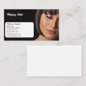 BASIS SJABLOON VISITEKAARTJE MAKEUP ARTIST (Voorkant / Achterkant)