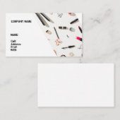 BASIS SJABLOON VISITEKAARTJE MAKEUP ARTIST (Voorkant / Achterkant)