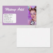 BASIS SJABLOON VISITEKAARTJE MAKEUP ARTIST (Voorkant / Achterkant)