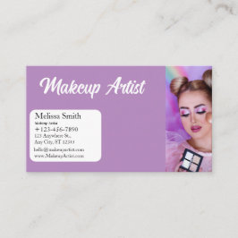 BASIS SJABLOON VISITEKAARTJE MAKEUP ARTIST