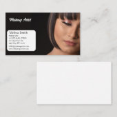 BASIS SJABLOON VISITEKAARTJE MAKEUP ARTIST (Voorkant / Achterkant)