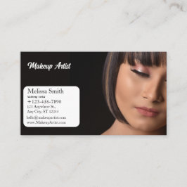BASIS SJABLOON VISITEKAARTJE MAKEUP ARTIST