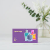 BASIS SJABLOON VISITEKAARTJE parfums (Staand voorkant)