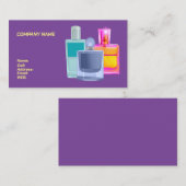 BASIS SJABLOON VISITEKAARTJE parfums (Voorkant / Achterkant)