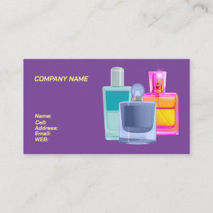 BASIS SJABLOON VISITEKAARTJE parfums