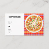 BASIS SJABLOON VISITEKAARTJE PIZZA (Voorkant)