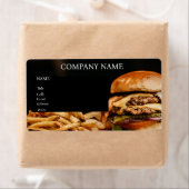 BASIS SJABLOON VISITKAARTJE HAMBURGERS ETIKET (Insitu)