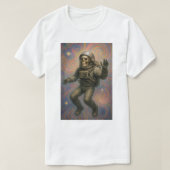 Basis Skeleton Astronaut T-shirt (Design voorkant)