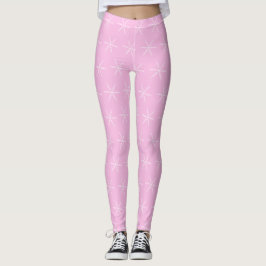 Basis Sneeuwvlok Roze Leggings