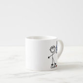 Basis Stokfiguur Dokter Espresso Kop (Voorkant rechts)