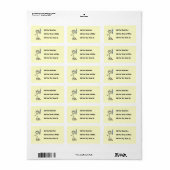 Basis Stokfiguur Dokter Etiket (Full Sheet)