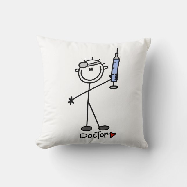 Basis Stokfiguur Dokter Kussen (Voorkant)
